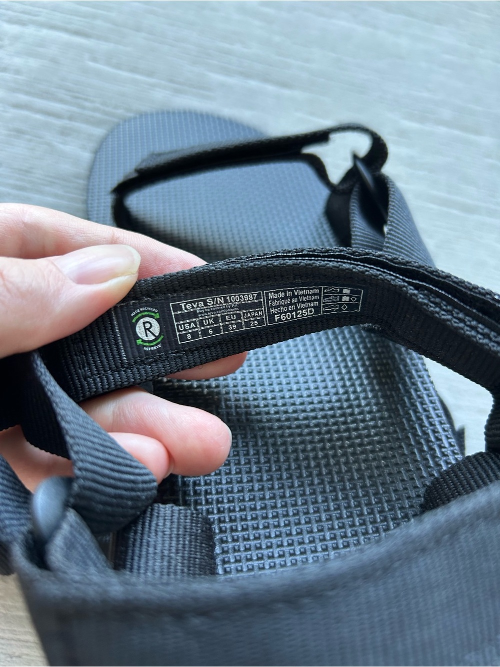 Black Teva Original - Picture 4 of 9